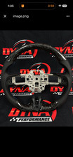 Custom forged carbon fiber steering wheel, 2018-2022 mustang picture