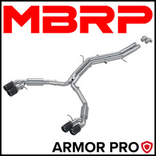 MBRP Armor Pro Resonator-Back Exhaust Kit fits 18-25 Audi S4/S5 Sedan/Coupe 3.0L picture