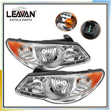 For 2007 2008 2009 2010 Hyundai Elantra Headlights Headlamps Pair picture