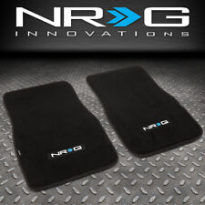 NRG INNOVATIONS FMR-800 PAIR UNIVERSAL AUTO FRONT FLOOR MATS LINER PADS CARPET picture