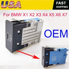 USB Socket Single Port Unit New For BMW X1 X2 X3 X4 X5 X6 X7 OEM 8711940 8795242 picture