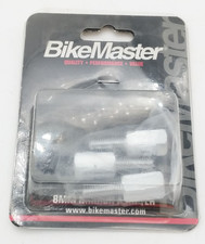 BikeMaster 8MM Black Chrome Mirror Adapter New Old Stock 600273 picture