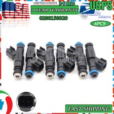 For Jeep Liberty Dodge Dakota Mitsubishi 3.7L New Fuel Injector 6pcs 0280158020  picture