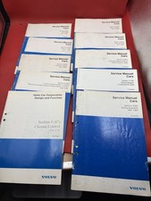 Volvo OEM Factory Service Manuals Lot of 10 850 S70 V70 C70 Wiring SRS (BB8) picture