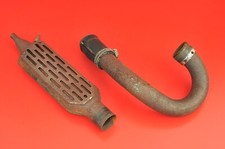 Bultaco Matador 250 MK4 Exhaust Pipe Header Mid Section Flange Thread picture