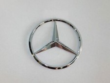 New for Mercedes Benz Chrome Star Trunk Emblem Badge 75mm picture