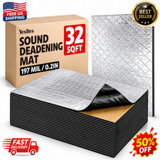 KILMAT 80 mil 32 sqft Car Sound Deadening Mat Butyl Automotive Sound Deadener Au picture
