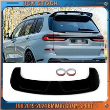 Glossy Black Rear Roof Trunk Spoiler Top Wing For 2019-2024 BMW X7 G07 M-Sport  picture