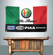 ALFA ROMEO 3' X 5' BANNER FLAG picture