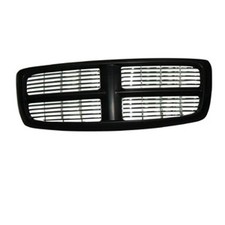 New Black Grille fits 2002-2005 Dodge Ram 1500 5GR97DX8AF 104-01757B picture
