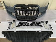 RS6 Style Aftermarket Front Bumper kit complete, fits Audi A6/S6 C7.0 2012-2015 picture