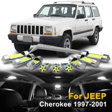 20X White LED Interior Light Map Bulb For JEEP Cherokee XJ 1997-2001 Package Kit picture