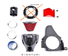 Eventuri BMW E85 / E86 Z4M S54 Black Carbon Intake System INCOMPLETE picture