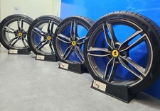 20” Ferrari Roma Original Factory OEM Diamond Cut Wheels And Tires 881326 881327 picture