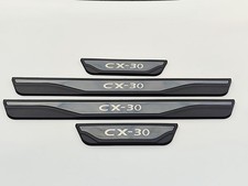 For Mazda CX30 Accessories Car Door  Sill Protector Scuff Guard Sticker Cover picture