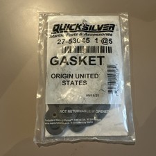 Quicksilver  OEM Part # 27-53045 1 @5 Thermostat Housing Gaskets New 5 Pack picture
