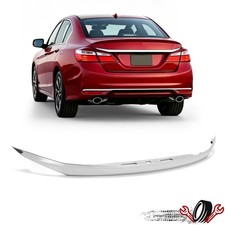 Chrome Rear Trunk Lid Finish Molding For 2016 2017 Honda Accord Sedan picture