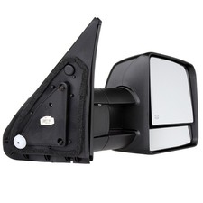 Pair View Mirrors For 2007-2016 Toyota Tundra Power Heated Black Turn Signal picture