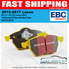 EBC for 2015-2023 Lexus RC F 5.0L / 2016-2020 GS F Yellowstuff Rear Brake Pads picture