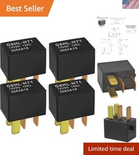 Reliable 12VDC Automotive Relay G8HL-H71 - Easy Plug-In Installation, Pack of 4 picture