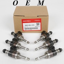 OEM 6PCS 16010-RLV-315 FOR Honda 3.5L Pilot Odyssey Ridgeline Fuel Injectors picture