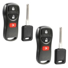 2 Replacement For 04 05 06 07 08 09 10 11 12 13 14 15 Nissan Titan Key + Fob picture