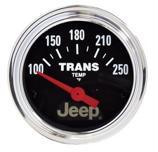 Auto Meter Officially Licensed Jeep Transmission Temperature Gauge 2-1/16