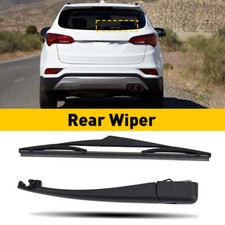 Rear Wiper Blade and Arm for Hyundai Santa Fe 2013-2018 Back Windshield Wiper picture