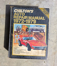 Vintage Chilton's Auto Repair Manual 1972-1979 Collector's Edition picture