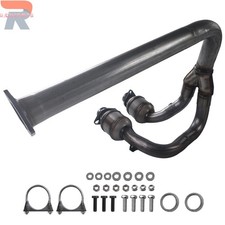 Direct‑Fit Front Catalytic Converter Exhaust For Jeep Wrangler TJ 4.0L 2000‑2003 picture