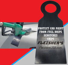 FLEISHER'S Gas Cap BIB Paint Protection Fuel Filler Spill Guard picture
