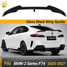 For 2025-2027 BMW 2 Series F74 VTEN Rear Wing Spoiler Gloss Black Performance picture