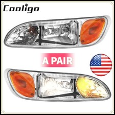 2X Halogen Headlight Assembly For 2005-2016 Peterbilt 337 386 387 Chrome picture