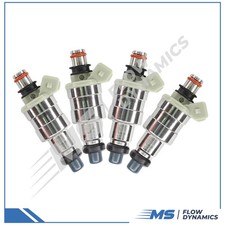 4x Fuel Injectors UPGRADE for 1983-87 Toyota 2.0 2.2 2.4L I4 Gas OEM 23250-45011 picture
