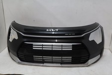 2023-2025 KIA NIRO Front Bumper Dark Gray W/Grill Scratches Adaptive Cruz picture