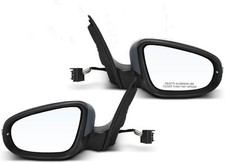 Pair Side Mirror For 2010-2014 Volkswagen GOLF R GTI Power Heated White LH+RH picture