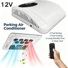 12V Low Profile RV Air Conditioner Cool Heat Rooftop AC Kit for Campers Trailers picture