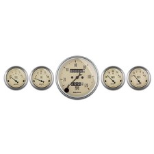 AutoMeter 1808 Antique Beige 5 Piece Gauge Kit picture