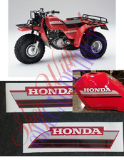 1985 Honda Decals Honda Stickers ATC250ES 250ES ATC Big Red Tank Decals 85 HB118 picture