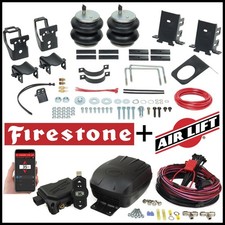 Firestone Rear Air Spring Bags / Air Lift Compressor Kit 2011-16 Ford F250 F350 picture