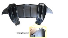 2016-2019 McLaren 570S Rear Bumper Lower Trim Valance Diffuser 13A3797CP OEM picture