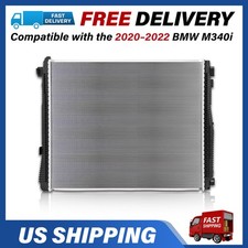 Aluminum Core Radiator Cooler For 2020-2022 BMW M340i / 2021-2023 BMW M440i 3.0L picture