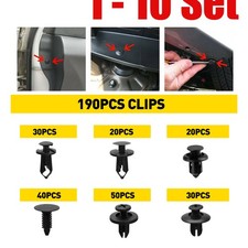190-1900X Clips for Plastic Hole Retainer Rivets Fender Pin Fastener Push Bumper picture
