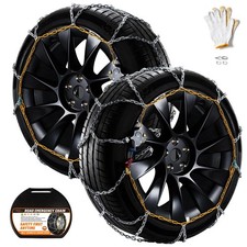 DEDC Auto Lock Y-type Mn Steel Snow Tire Chain for Tesla Model Y 235 245 picture