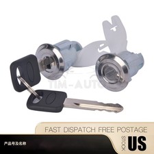 New Door Lock Cylinder Left & Right W/Key For Ford F150 250 350 Pickup 1992-1995 picture