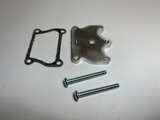 Bypass Cover Adapter w/screws & Gasket 0202527 202528 1955-58 7.5 HP T-Mike Part picture