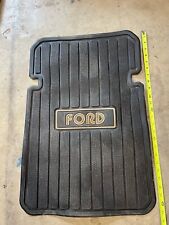Vintage 60’s 70’s 80’s Ford Rubber Floor Mat picture