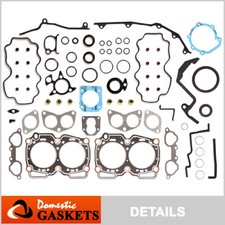 Fits 90-98 Subaru Legacy Impreza 2.2L SOHC Graphite Full Gasket Set EJ22E picture