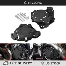 NICECNC Ignition Clutch Cover Protector For KTM 250 300 EXC XC-W 2024-2026 picture