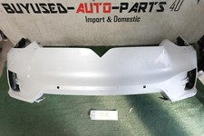 w/ 1 crack 2016 2017 2018 2020 2021 TESLA MODEL X FRONT BUMPER COVER OEM AY29578 picture